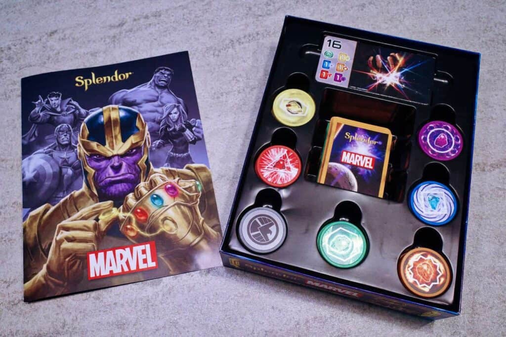 Splendor璀璨寶石-Marvel版：開箱