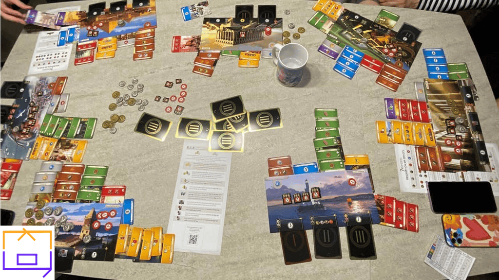 Board Game推介 7 Wonders 化身古文明打殘鄰國