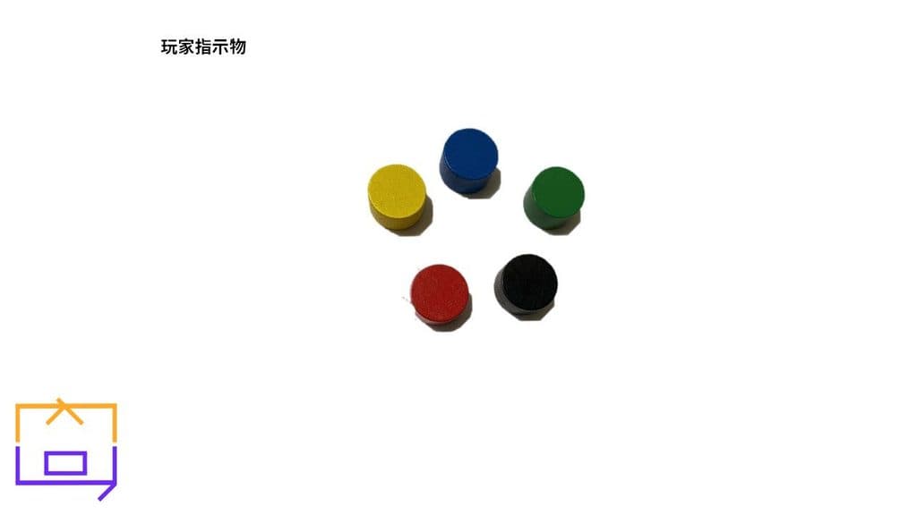 Ticket to Ride 鐵道任務-玩家指示物