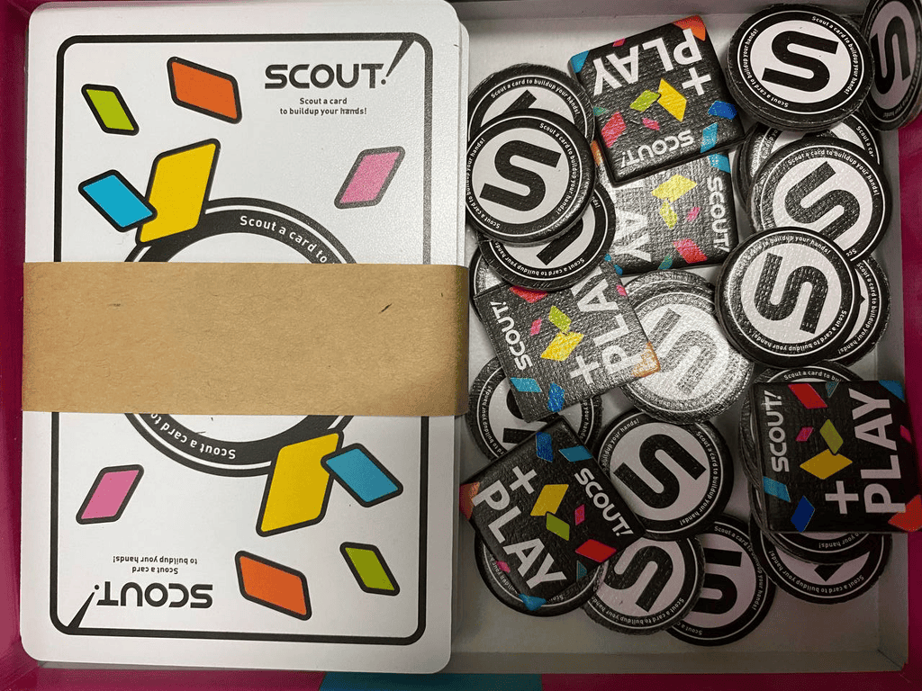 日本卡牌遊戲Scout支援3-5人同時遊玩，影學又好玩