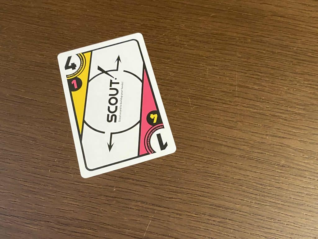 Scout! 出牌方式-1