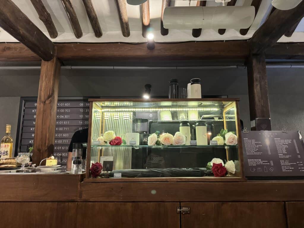 益善洞cafe NAK WON 樂園驛cafe環境
