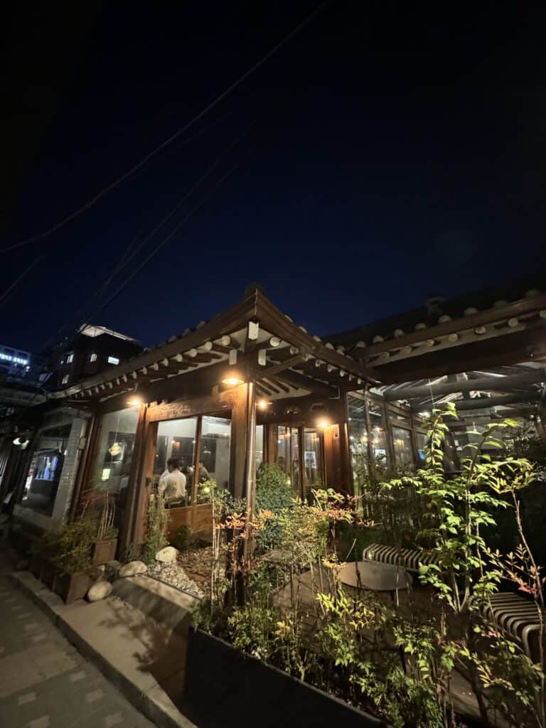 益善洞cafe NAK WON 樂園驛cafe環境