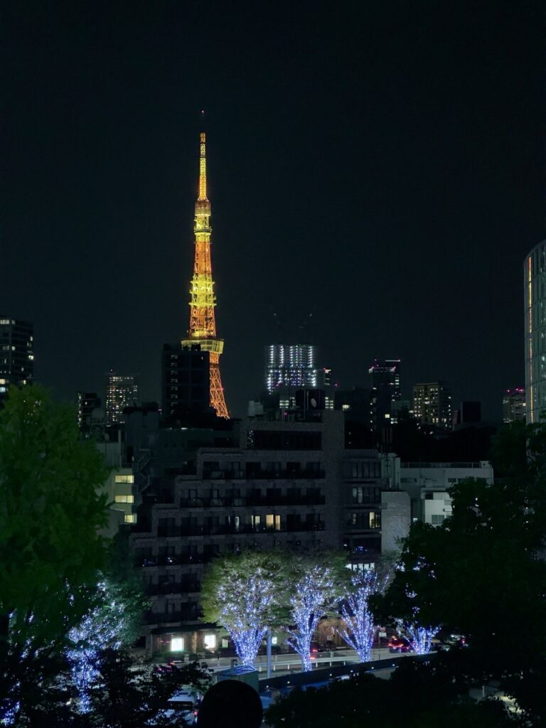 六本木聖誕燈飾 東京鐵塔